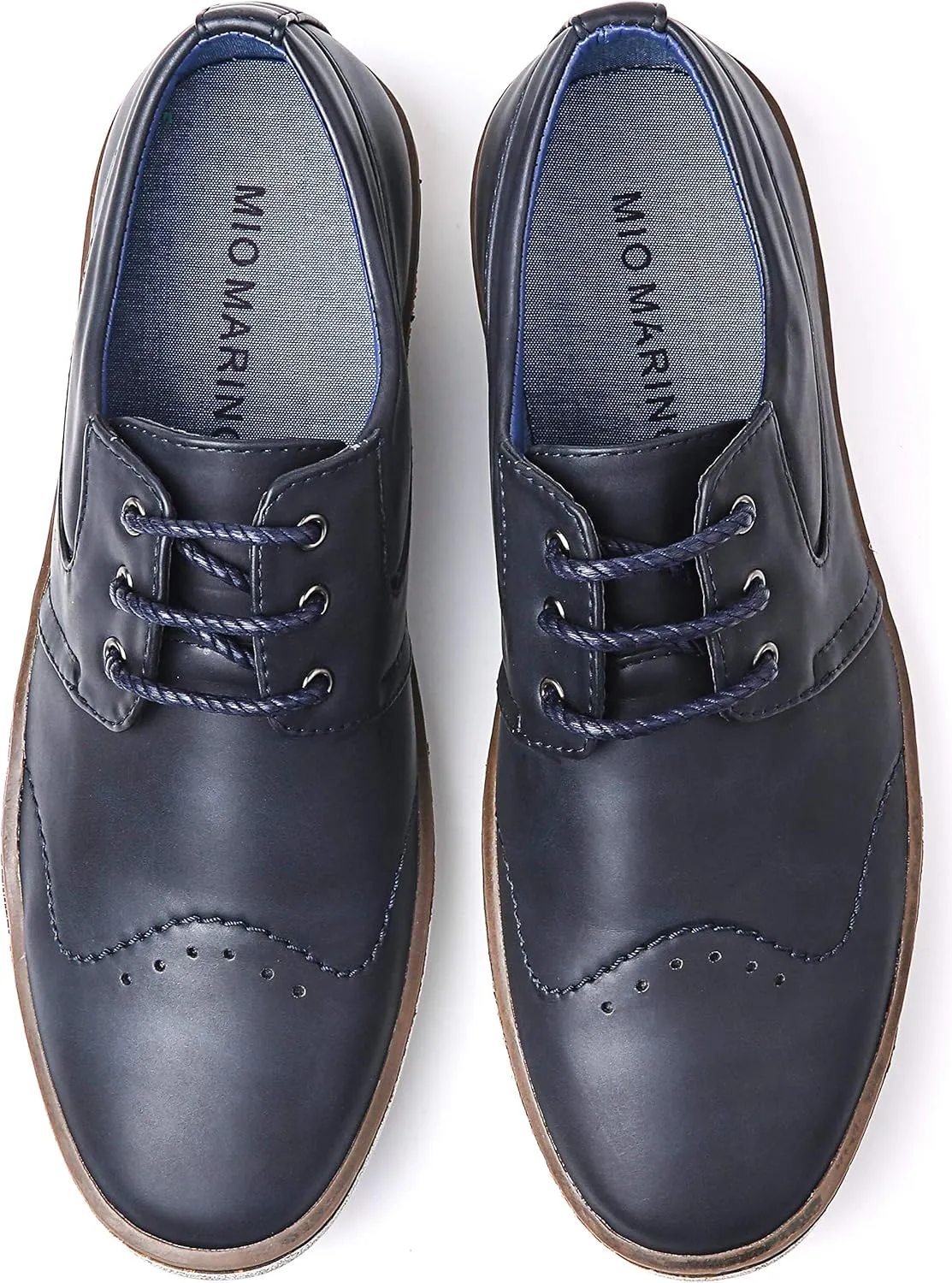 Mio Marino Men Casual Oxford Shoes - Comfortable Business Fashion Mens Casual Dress Shoes