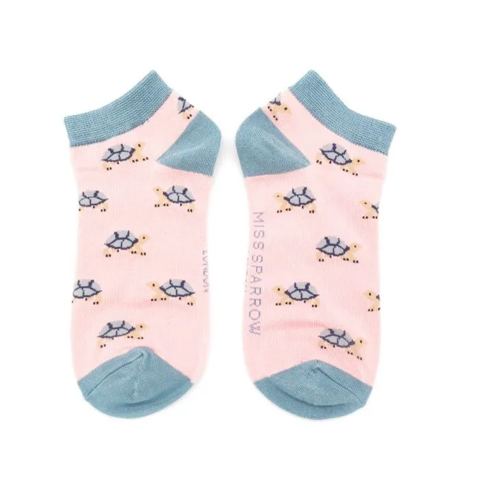 Miss Sparrow Turtles Trainer Socks