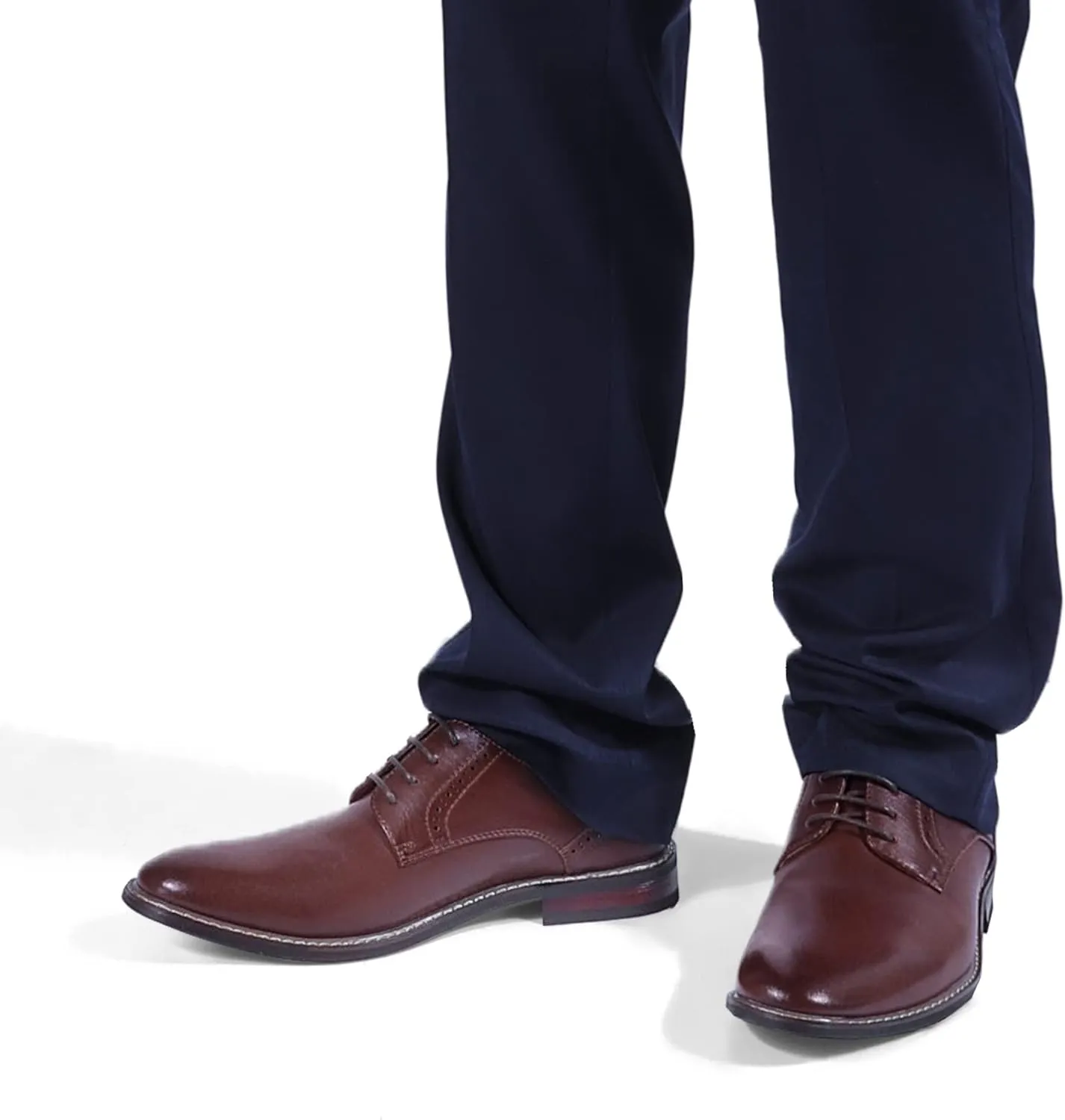 Mofri Men's Dress Shoes Formal Cap Toe Oxford Dress Shoes for Men Comfortable