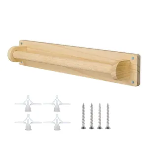 Monläurd® Montessori Baby Pull Up Bar – Wooden Wall-Mounted Standing Support for Toddlers Learning to Stand & Walk, Safe Activity Gym for Balance & Motor Skills Development, Nursery Must-Have