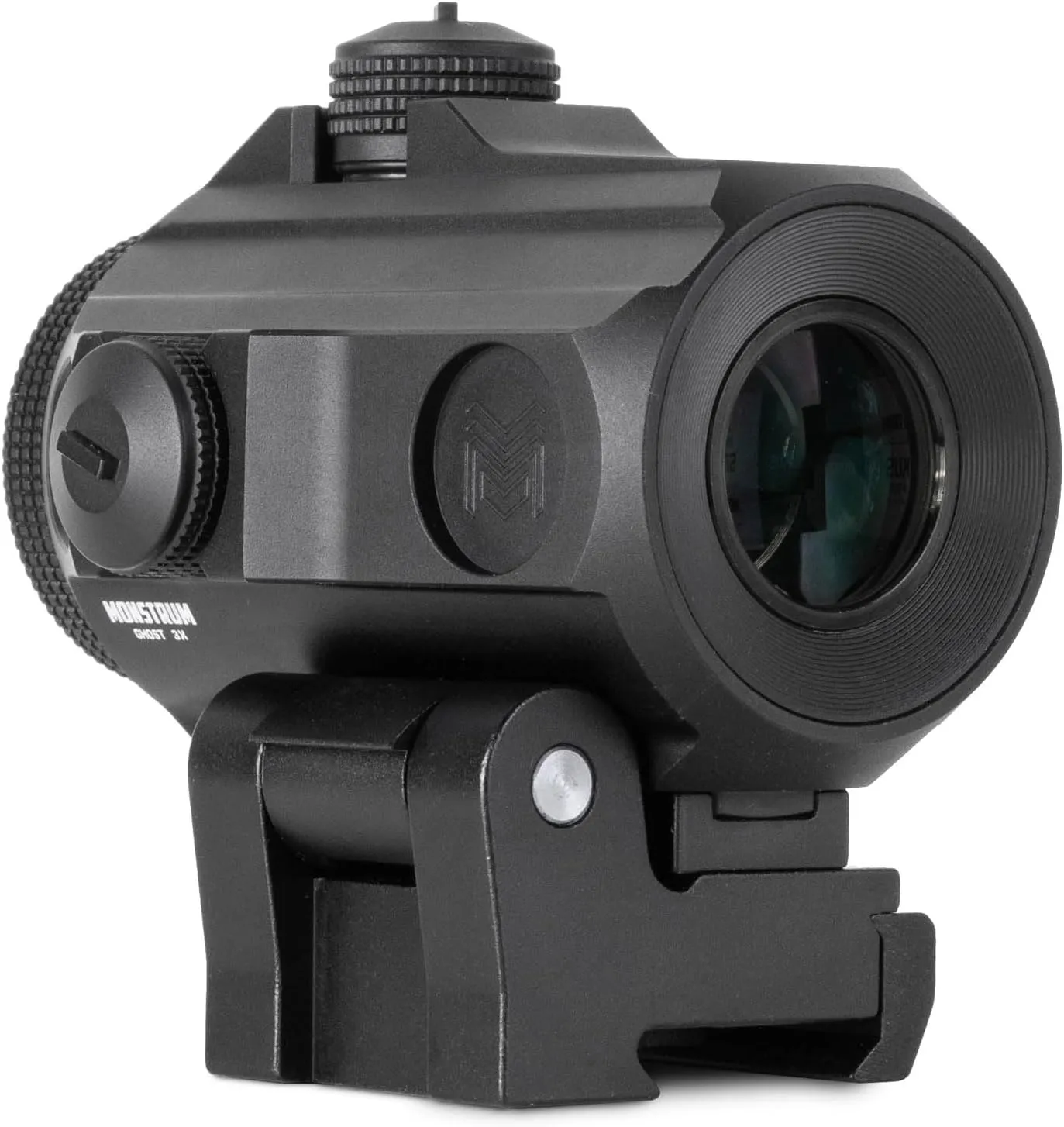 Monstrum Ghost G3 3X Micro Magnifier with Flip-to-Side Mount