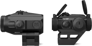 Monstrum Ghost Red Dot Sight | Ghost G3 3X Micro Magnifier with Flip to Side Mount | Combo