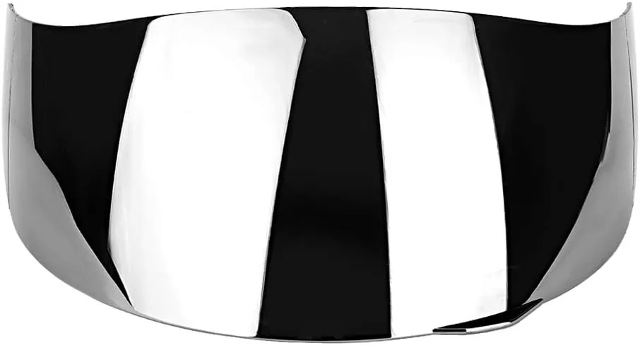Motorcycle Helmet Visor Compatible with AGV K1 K3 SV K5 K5‑S Wind Shield Helmet Lens Visor Shield Full Face(Silver)