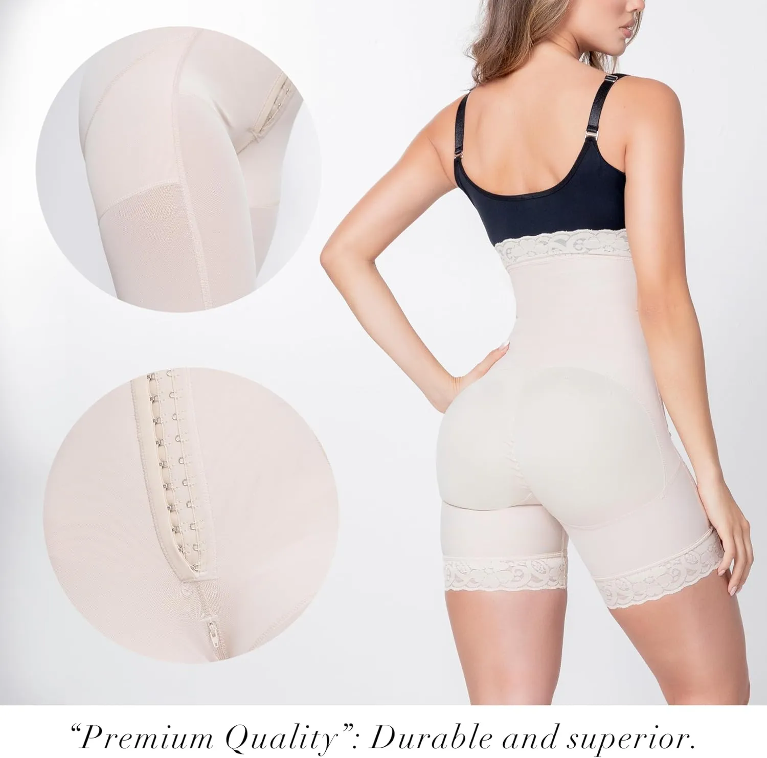 MOULE Waist Trainer for Women Shapewear Tummy Control Shorts, Colombian shaping girdles, Body Shaper Tummy Control.