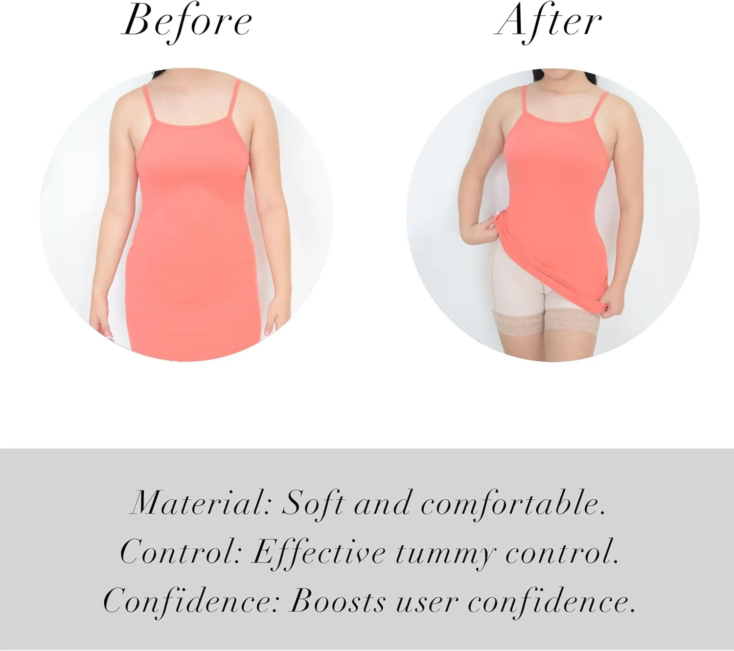 MOULE Waist Trainer for Women Shapewear Tummy Control Shorts, Colombian shaping girdles, Body Shaper Tummy Control.