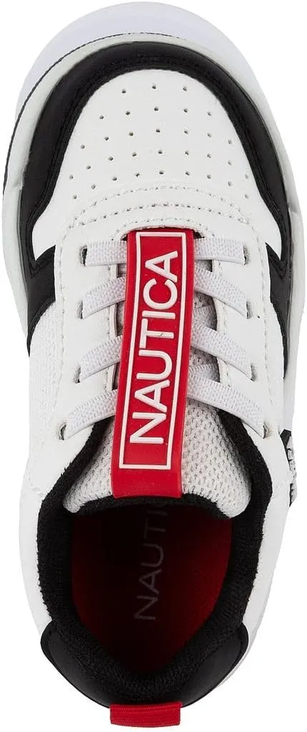 Nautica Kids Boys Casual Lace-Up Fashion Sneakers Oxford Comfortable Walking Shoe (Big Kid - Little Kid - Toddler)