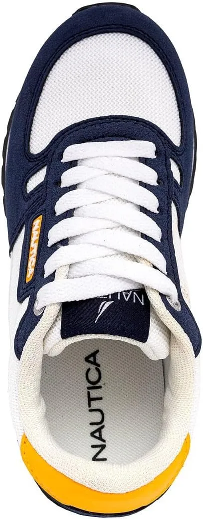 Nautica Kids Boys Casual Lace-Up Fashion Sneakers Oxford Comfortable Walking Shoe (Big Kid - Little Kid - Toddler)