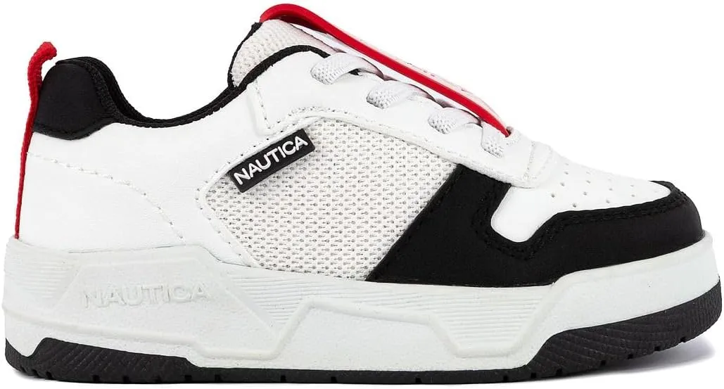 Nautica Kids Boys Casual Lace-Up Fashion Sneakers Oxford Comfortable Walking Shoe (Big Kid - Little Kid - Toddler)
