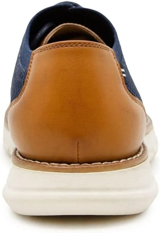Nautica Men's Knit Dress Oxford Dress Sneakers: Breathable, Stylish, Lightweight & Comfortable - Ideal for Business or Walking