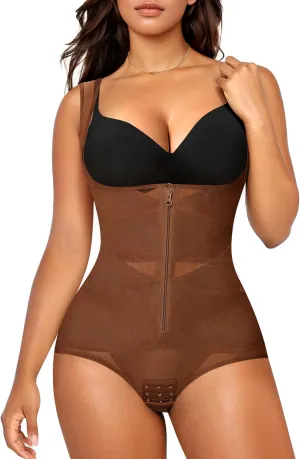 Nebility Shapewear Bodysuits for Women Tummy Control Body Shaper Waist Trainer