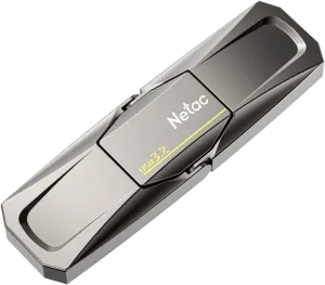 Netac 512GB Portable External USB Solid State Drive Type-c and USB 3.2 Dual Interface, up to 400MB/s for Data Storage, Expansion of Storage for Photos/Videos/Music/Files, US5