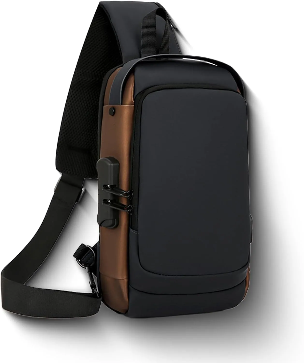 New Carbon Fiber Streamline Anti-Theft Sling Bag, Cangureras Para Hombres, Waterproof Or Daily Trips, Commutes, Sports