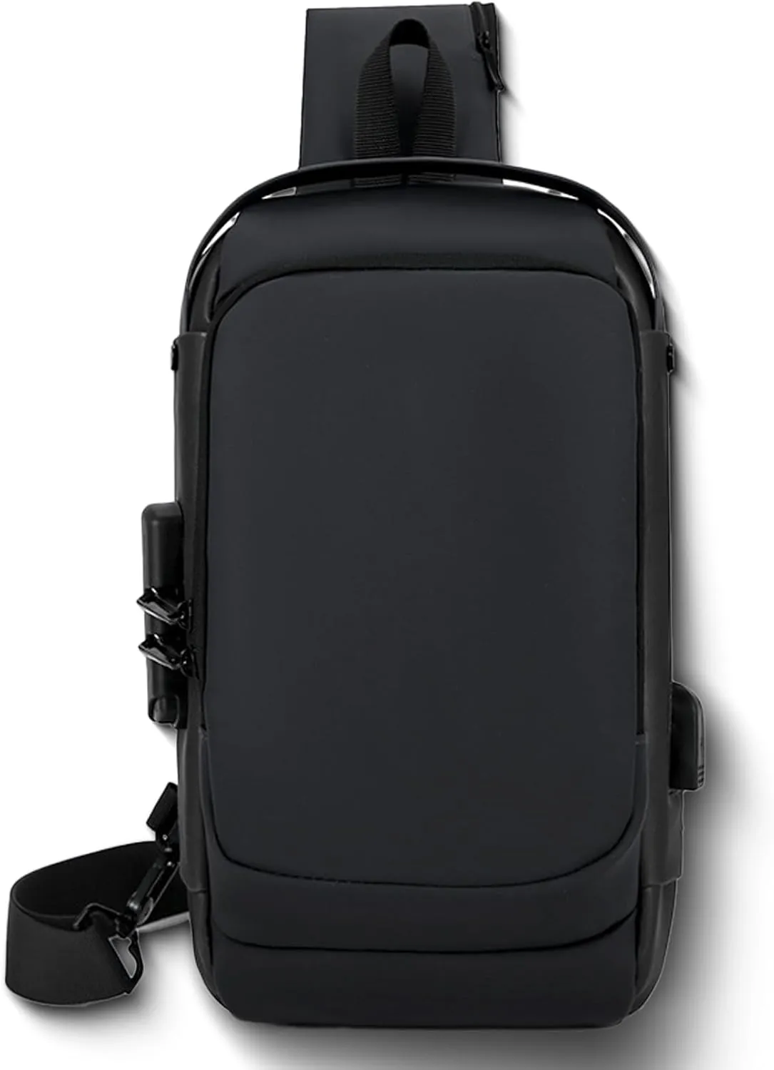 New Carbon Fiber Streamline Anti-Theft Sling Bag, Cangureras Para Hombres, Waterproof Or Daily Trips, Commutes, Sports