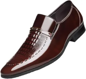 New Men Classic Dress Shoes Crocodile Leather Business Casual Formal Sneakers Plus Size Office Wedding Party Oxford Shoes
