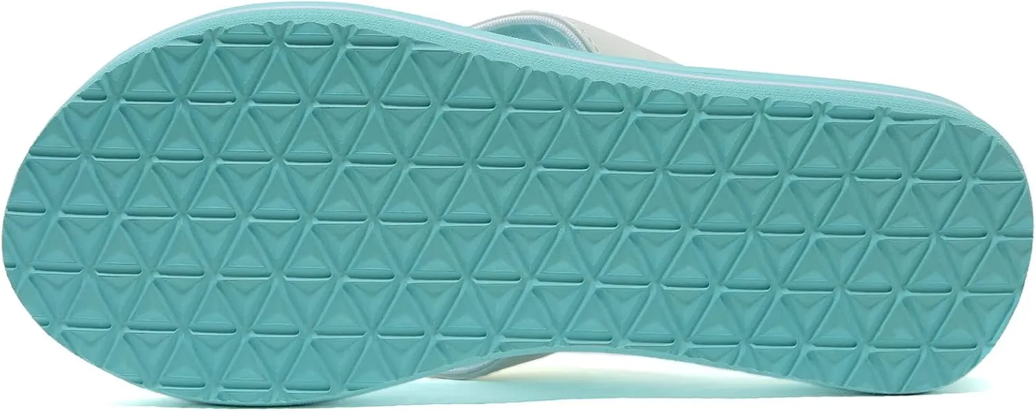 NewDenBer Women's Comfortable Flip Flops Lightweight Arch Support Summer Thong Sandals