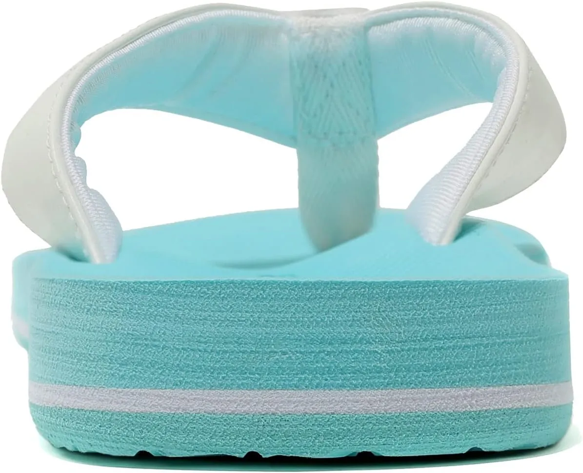 NewDenBer Women's Comfortable Flip Flops Lightweight Arch Support Summer Thong Sandals