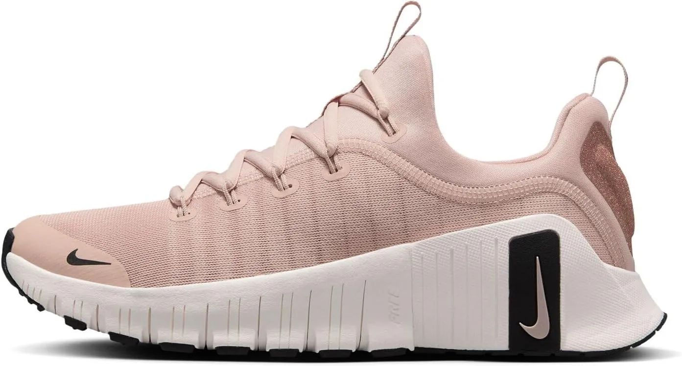 Nike Free Metcon 6 Premium Women's Workout Shoes (HF1208-600, Pink Oxford/Light Soft Pink/Black)