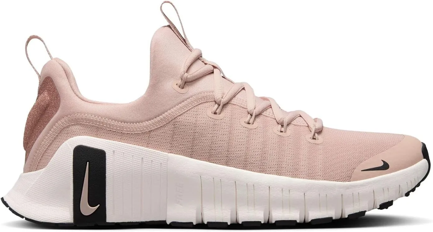 Nike Free Metcon 6 Premium Women's Workout Shoes (HF1208-600, Pink Oxford/Light Soft Pink/Black)