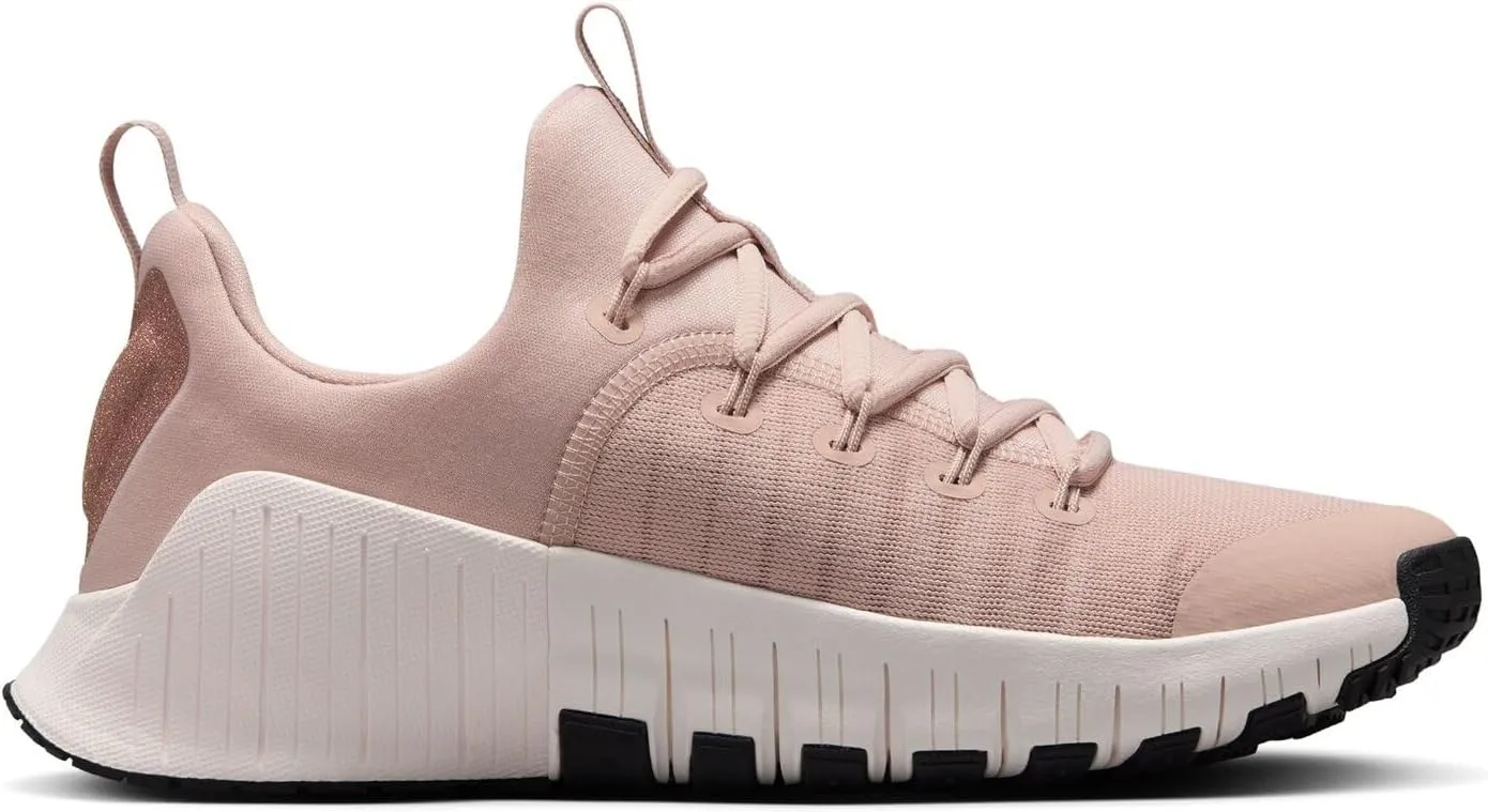 Nike Free Metcon 6 Premium Women's Workout Shoes (HF1208-600, Pink Oxford/Light Soft Pink/Black)