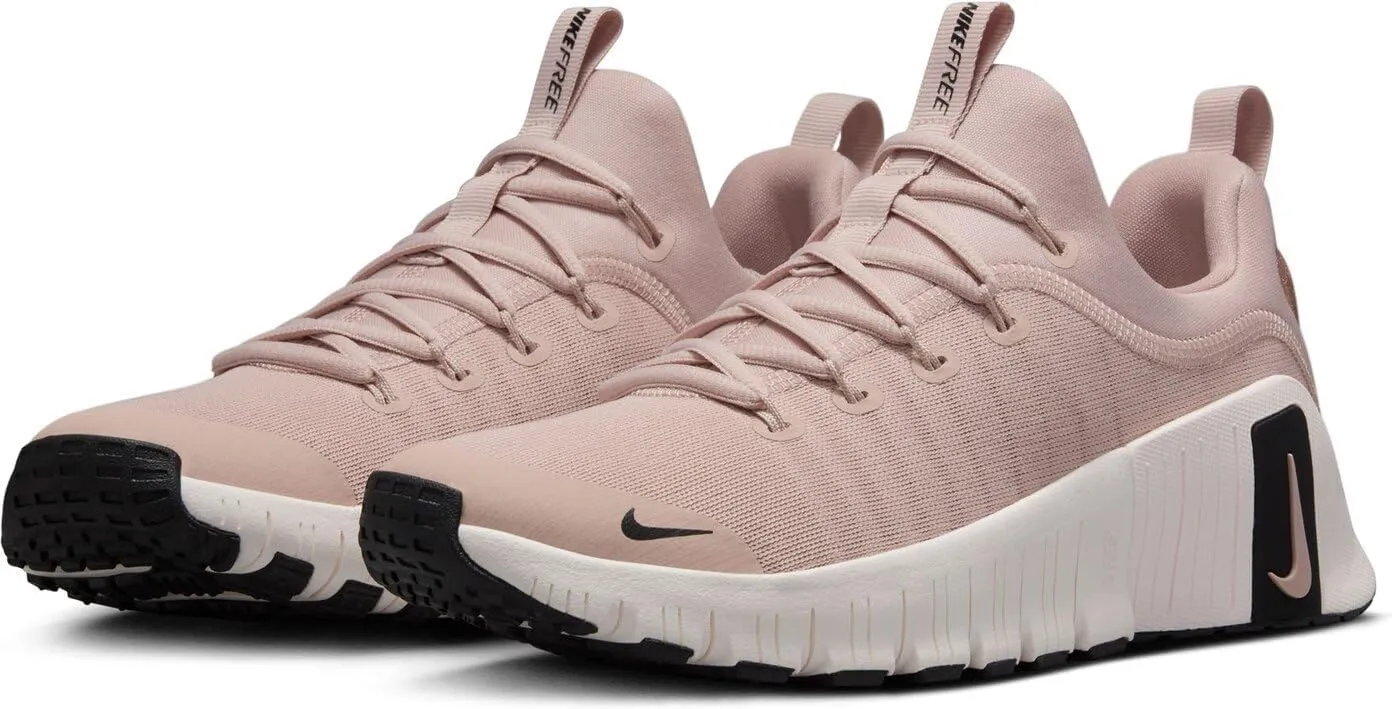 Nike Free Metcon 6 Premium Women's Workout Shoes (HF1208-600, Pink Oxford/Light Soft Pink/Black)