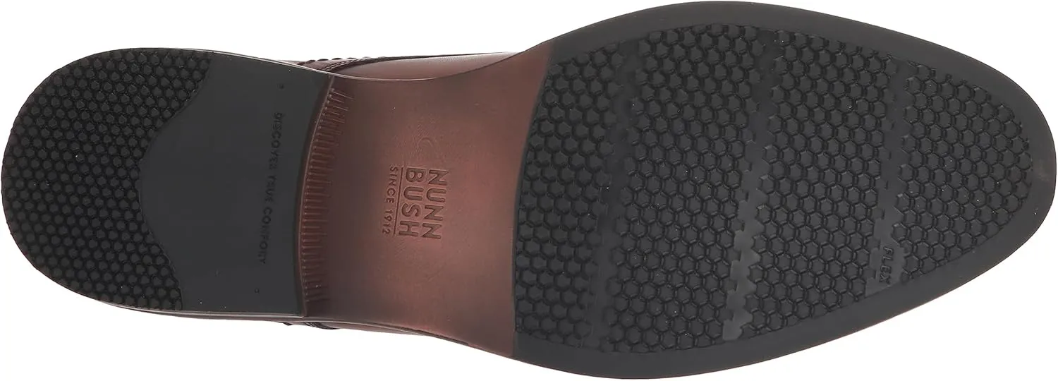 Nunn Bush Men's Calderone Plain Toe Oxford