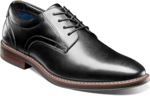 Nunn Bush Men's Centro Flex Plain Toe Oxford Dress Casual Leather Comfortable Lace Up