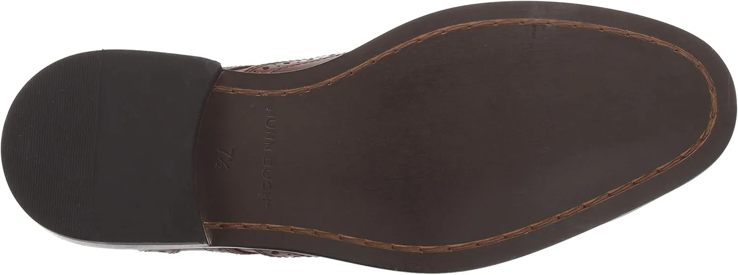 Nunn Bush Men's Nelson Wing Tip Oxford Dress Casual Lace-Up