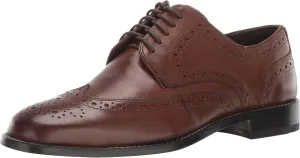 Nunn Bush Men's Nelson Wing Tip Oxford Dress Casual Lace-Up