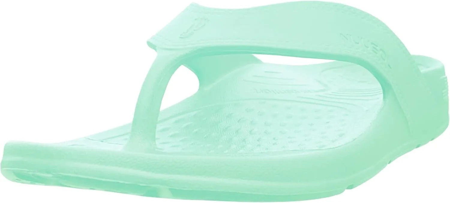 NUUSOL Unisex Cascade Flip Flops; Non-Slip Hiking/Plantar Fasciitis Footwear; Soft Cushion, Lightweight & Comfortable; Arch Support & Textured Footbed, Pain Relief for Joint, Neck & Back Injuries