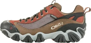Oboz Mens Firebrand II Low B-Dry Hiking Shoes, Earth, 8.5 Wide