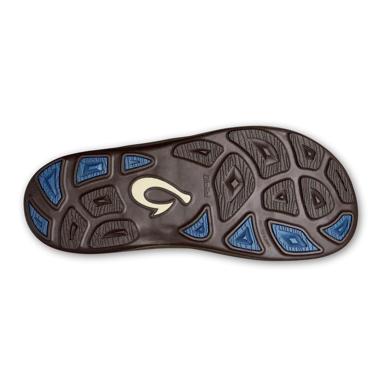 OluKai Men’s Kipi Beach Sandal - Espresso|Espresso