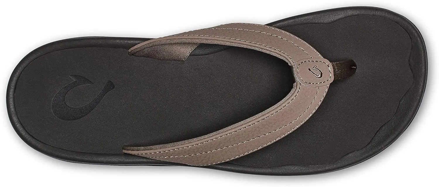 OLUKAI Ohana Women's Beach Sandals, Water Resistant Flip Flops, Arch Support & Comfort Fit, Lightweight & Durable, Enhanced Grip & Traction