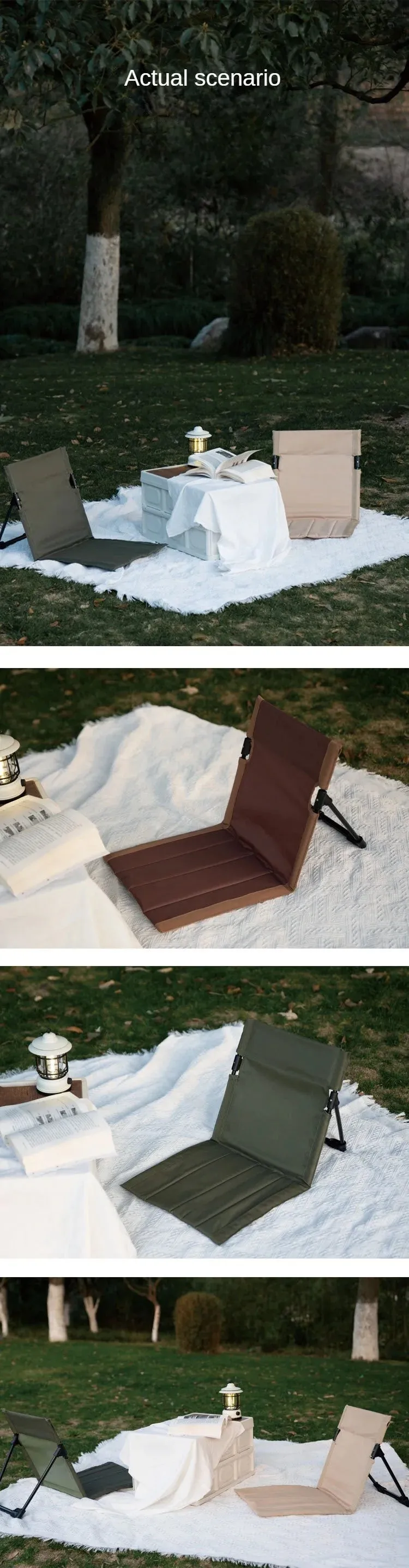 Outdoor Camping Lightweight Comfortable Folding Chair Park Leisure Beach Chair