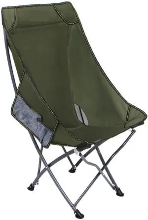 Outdoor Chair Folding Camping Chair Ultralight Folding Camping Chair with Backrest Leisure Beach Seat with Mesh External Hanging Bag Portable Backpack Chair Camping Chair Foldable Chair