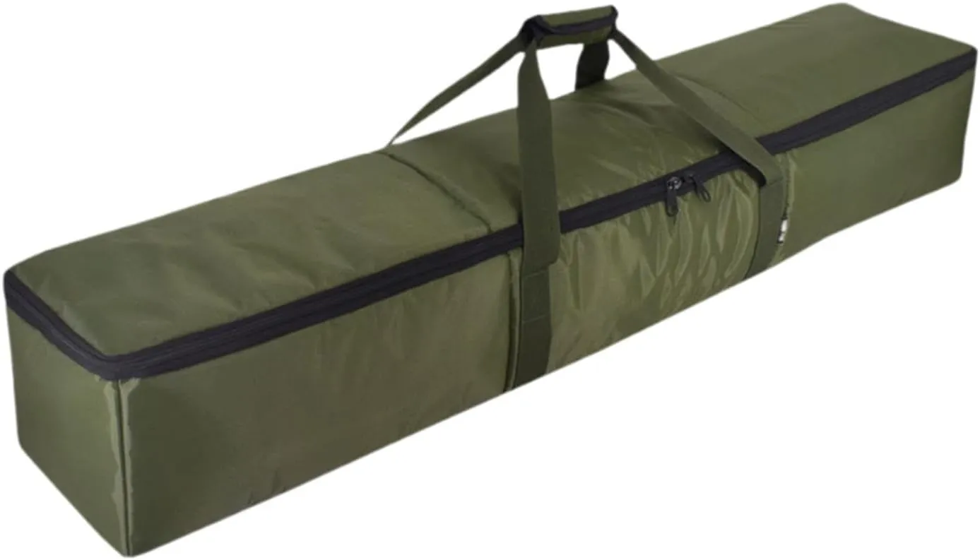 Outdoor Hammock Stand Handbag Foldable Hanging Chair Storage Bag with Comfortable Handles Zippered Duffel Bag for Yard Hiking, Green