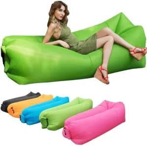Outdoor Inflatable Sofa Sleeping Bag picnics and Camping