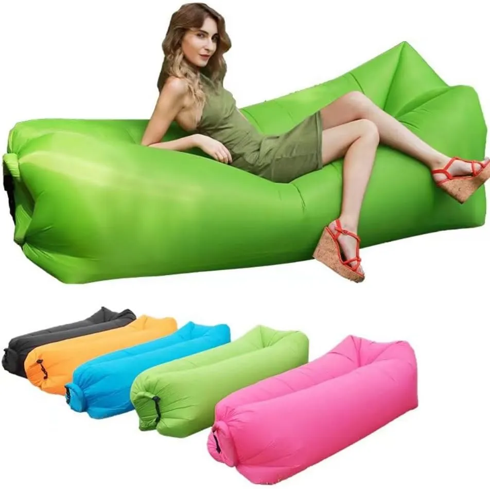 Outdoor Inflatable Sofa Sleeping Bag picnics and Camping