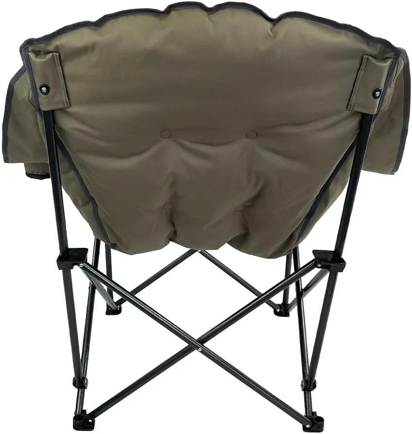 Oversized Folding Camping Chair - Portable and Comfortable, 400 lbs. Weight Capacity - Perfect for Camping and Outdoor Activities