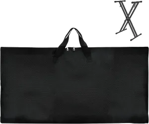 Oxford Cloth Electronic Piano X-Shaped Frame Bag, Portable Handbag for Piano Keyboard Stand Travel and Storage