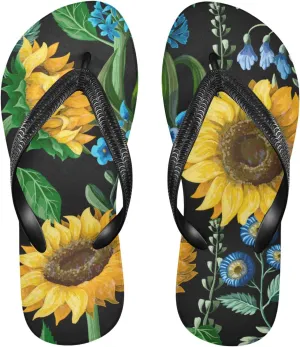 Oyihfvs Flip Flops Flip Sandal Home Slippers Hotel Spa Bedroom for Men Women XS-XXL