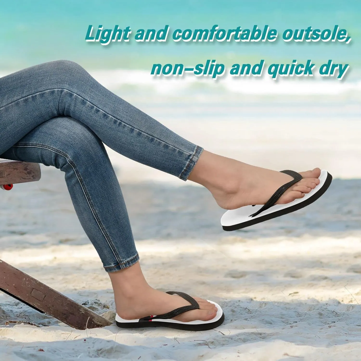 Oyihfvs Flip Flops Flip Sandal Home Slippers Hotel Spa Bedroom for Men Women XS-XXL