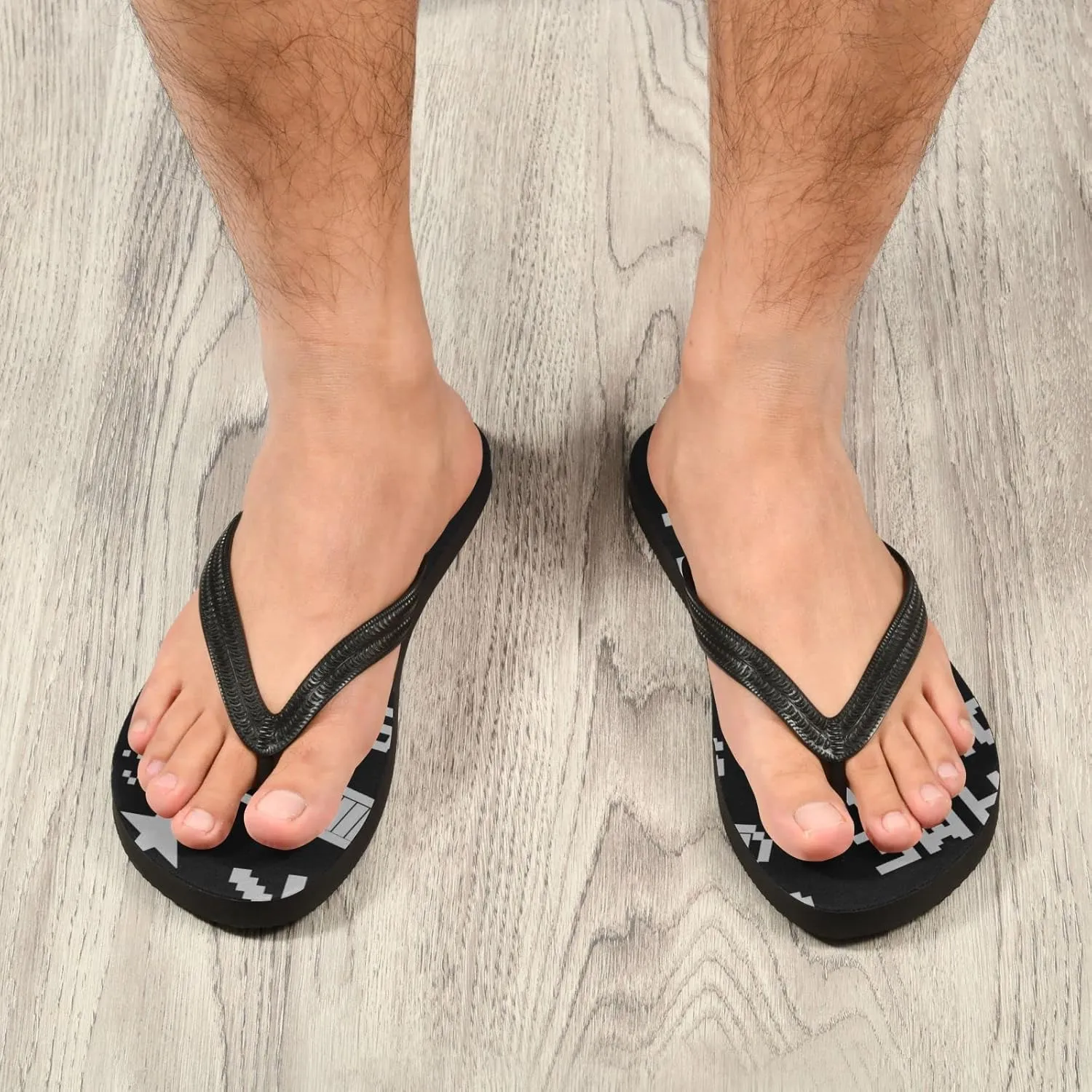 Oyihfvs Flip Flops Flip Sandal Home Slippers Hotel Spa Bedroom for Men Women XS-XXL