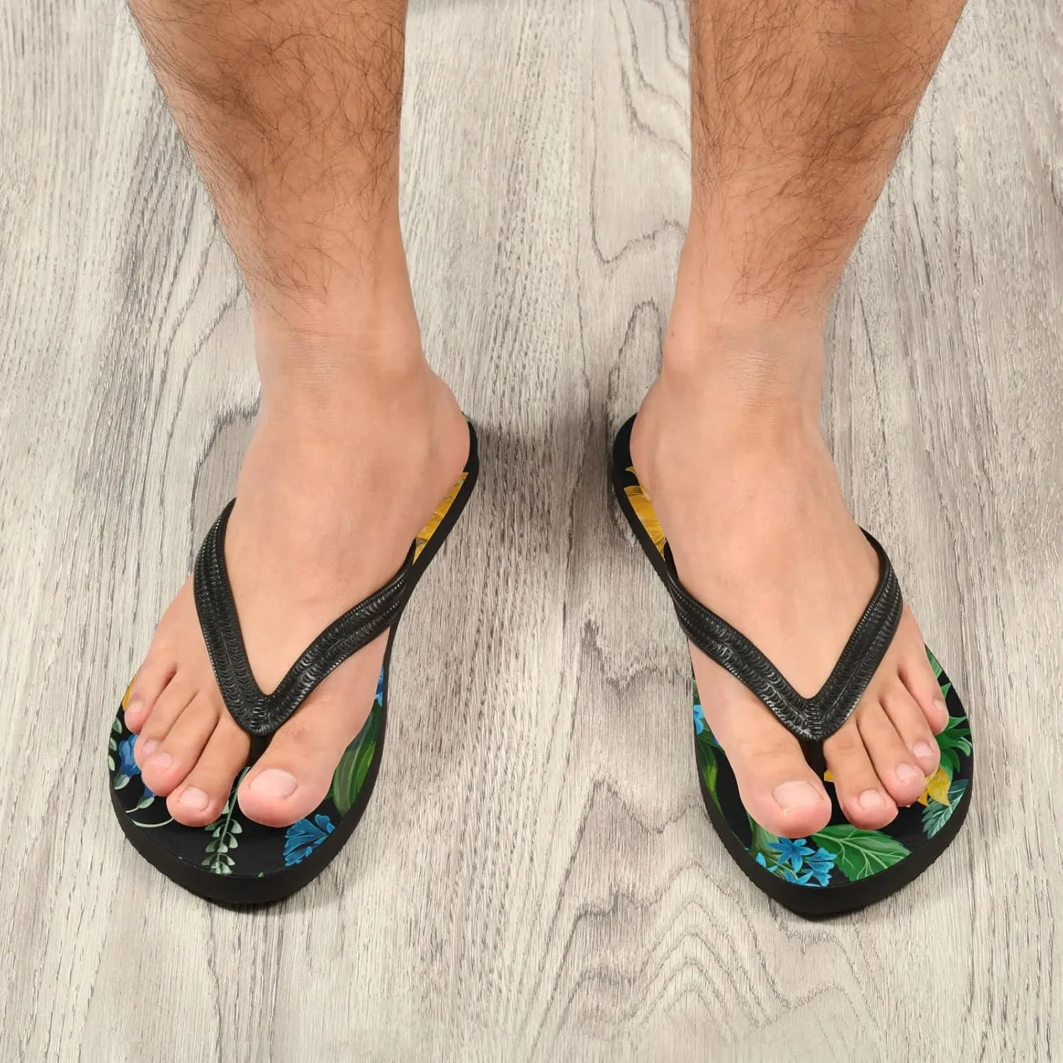 Oyihfvs Flip Flops Flip Sandal Home Slippers Hotel Spa Bedroom for Men Women XS-XXL