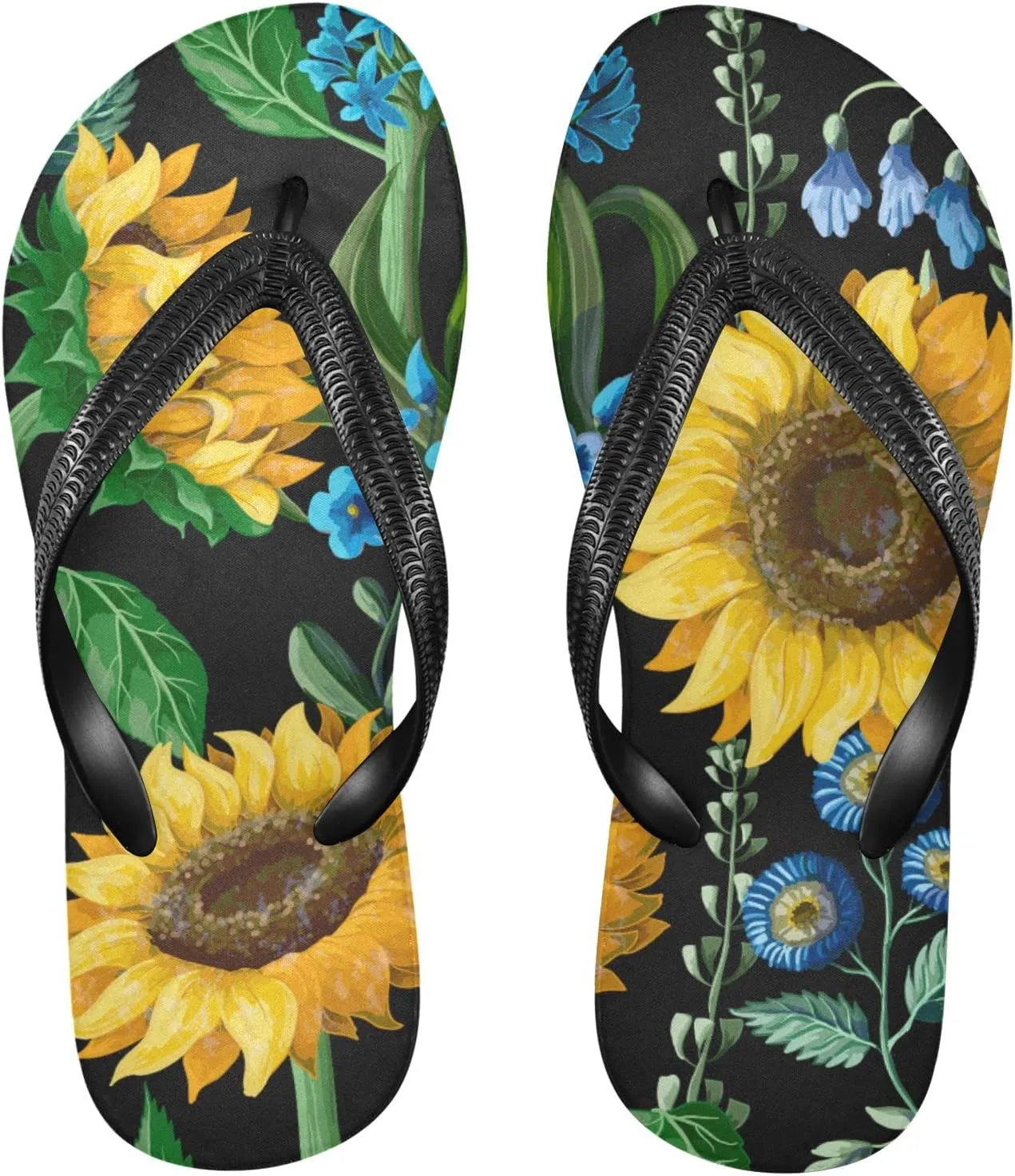 Oyihfvs Flip Flops Flip Sandal Home Slippers Hotel Spa Bedroom for Men Women XS-XXL