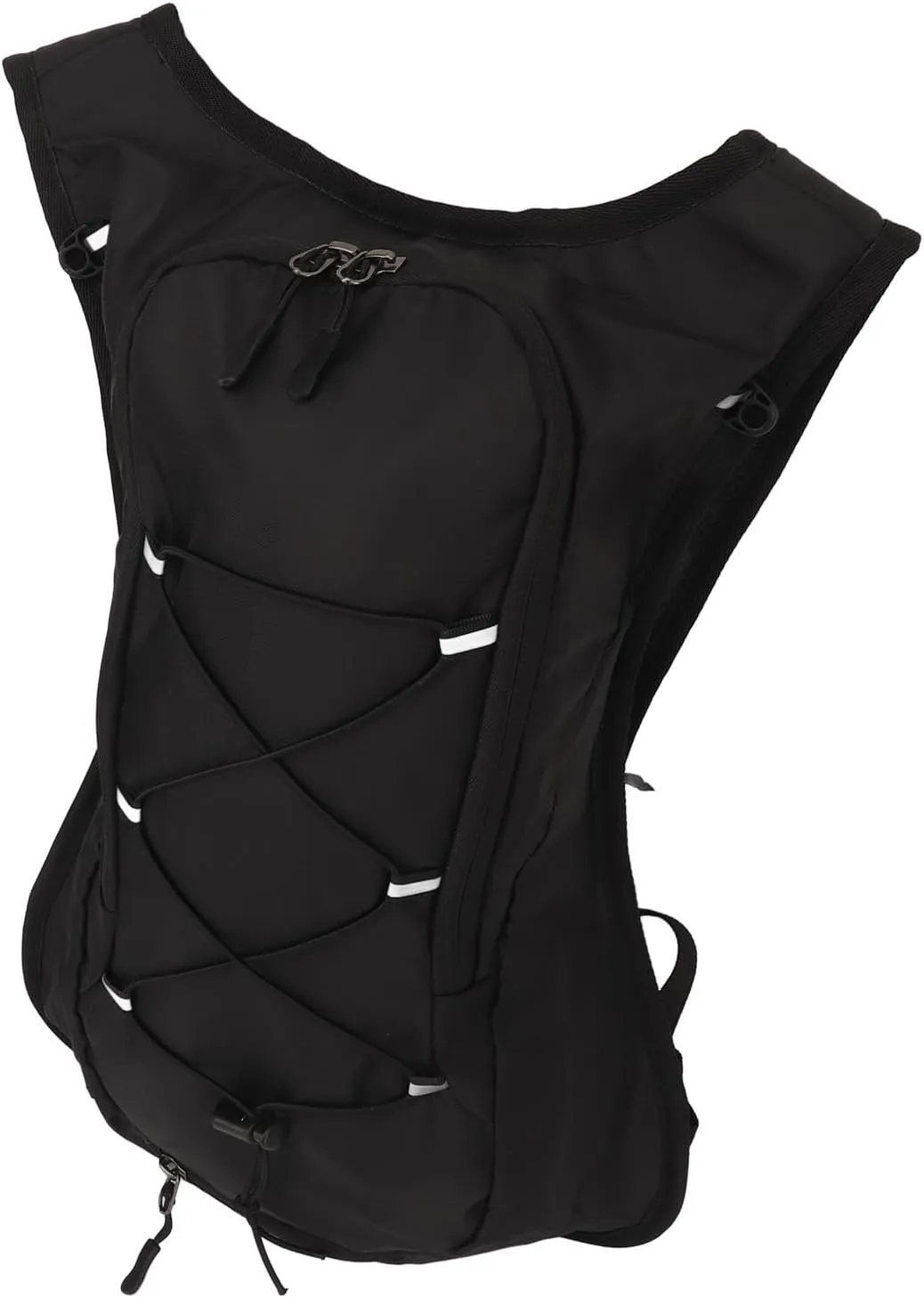 Packable Backpack, Practical Hydration Backpack Helmet Fixing Mesh Lightweight Oxford Cloth Wear for Outdoor Sports