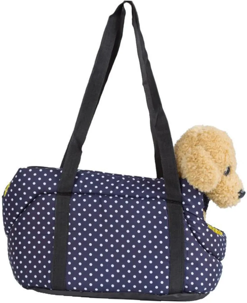 Pet Outdoor Storage Bag Dog Carrier Sling Comfortable Left/Right Shoulder Backpack for Dog Travel