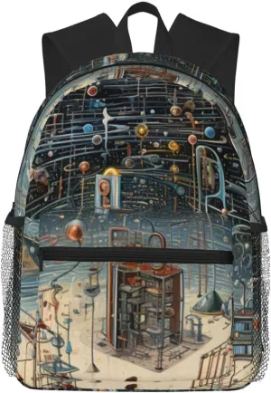 Physics Print Print Lightweight And Comfortable Duffel Bag, Casual Daypack, Multipurpose Backpack