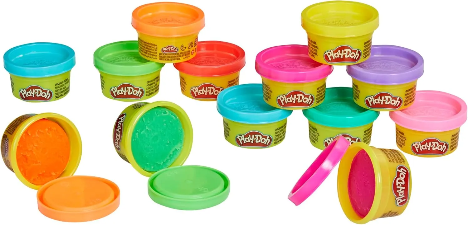 Play Doh Bulk Handout 42-Pack of 1-Ounce Modeling Compound Cans, Non Candy Halloween Handout Toys & Party Favors, Kids Arts & Crafts, Preschool Toys, Ages 2  (Amazon Exclusive)