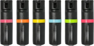 POM Pepper Spray Flip Top - Maximum Strength OC Spray for Self Defense - Tactical Compact & Safe Design - 25 Bursts & 10 ft Range - Powerful & Accurate Stream Pattern…