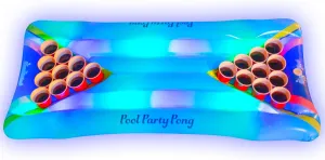 Poolcandy Inflatable Pool Party Pong Illuminated LED